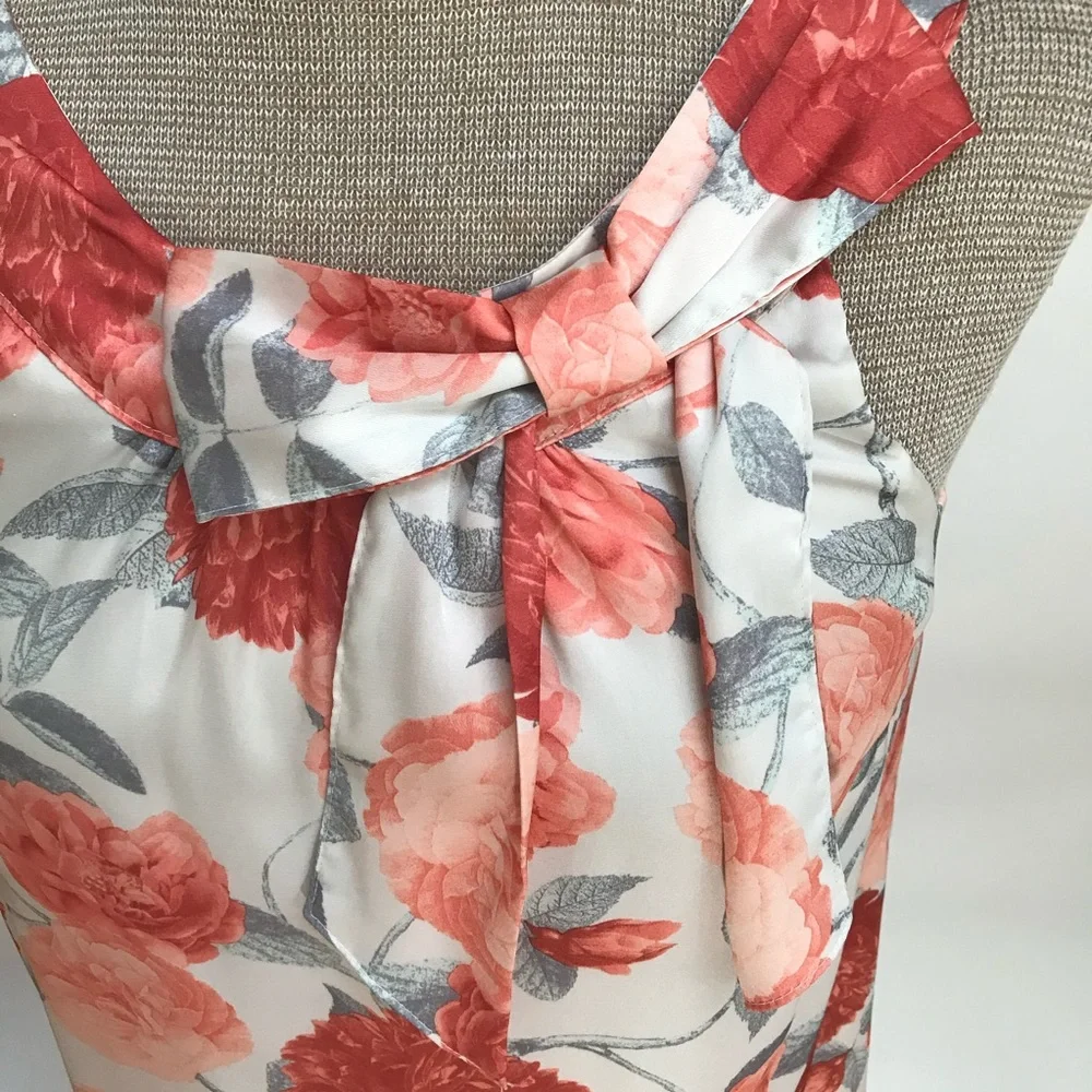 H&M Dress Floral Sleeveless Women’s size 8 - Picture 2 of 8